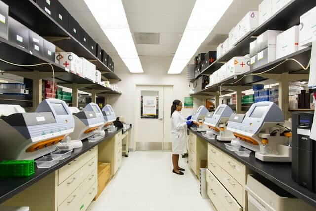 Health Care Lab interior